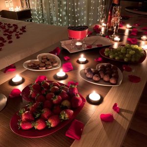 Jantar à Luz de velas