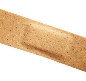 Band-aid para quando a noiva descer a lenha no noivo.